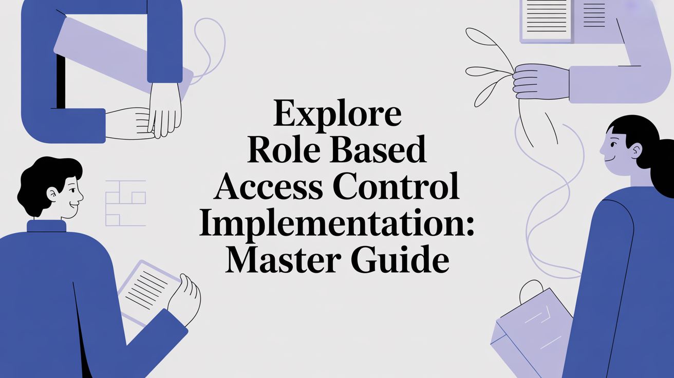 Explore role based access control implementation: Master Guide
