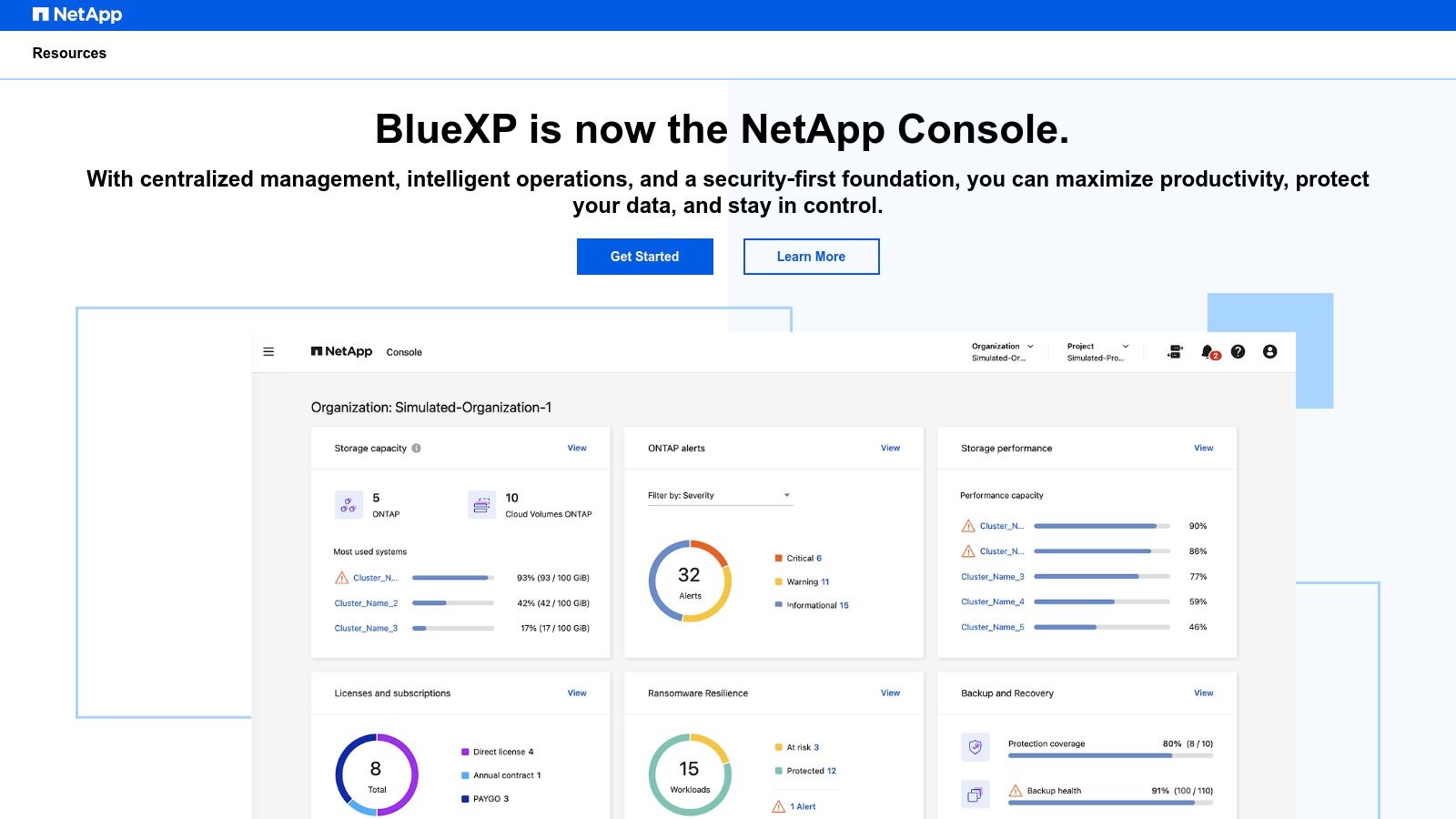 NetApp – BlueXP and Cloud Volumes ONTAP (Hybrid Multicloud Data Platform)