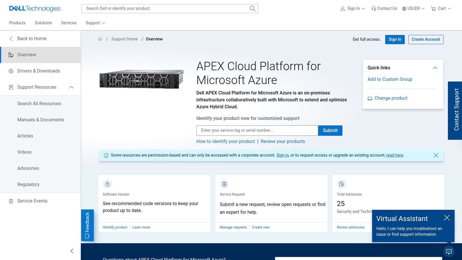 Dell Technologies – Dell APEX Cloud Platform for Microsoft Azure