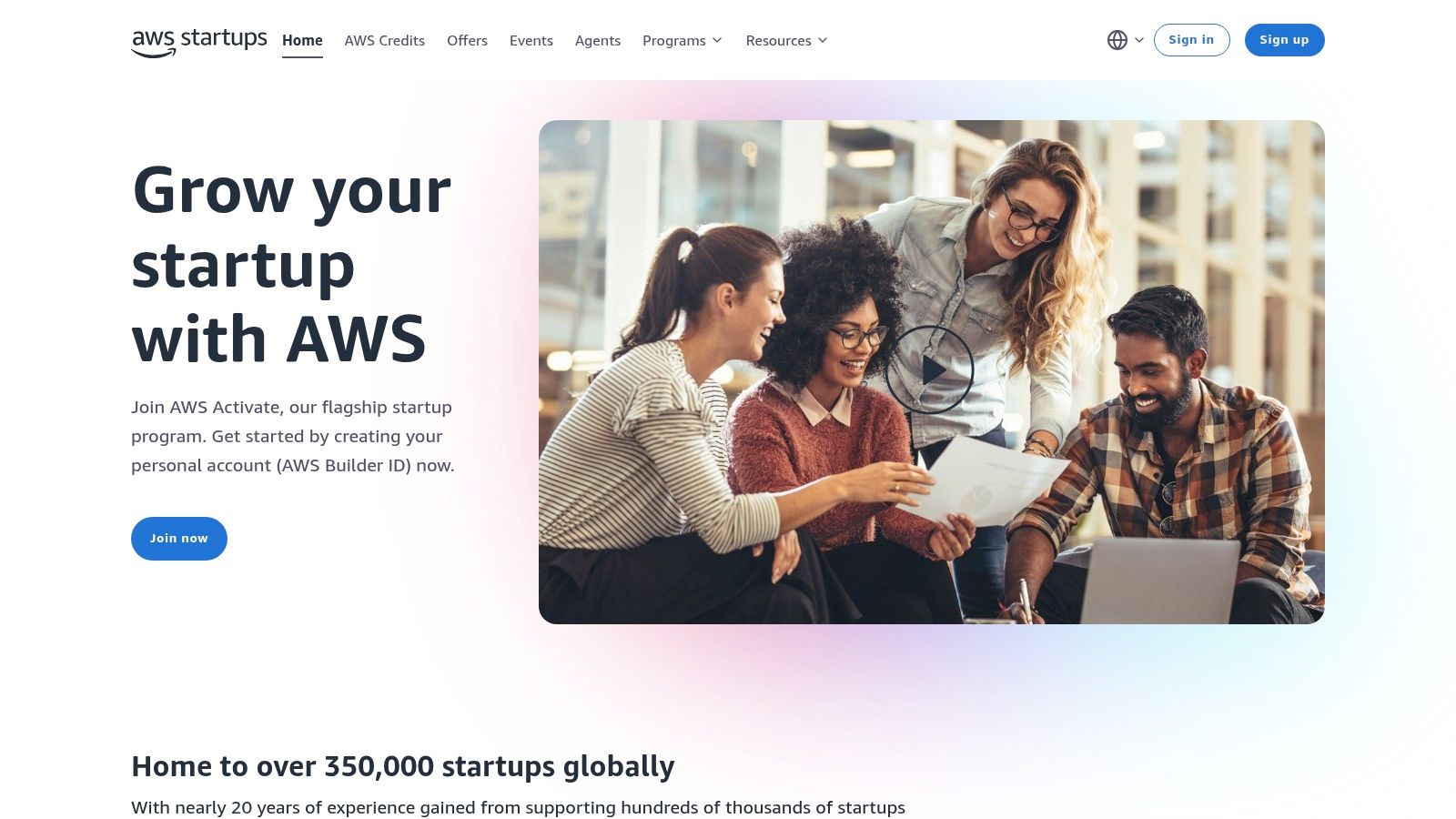 AWS Activate Portfolio