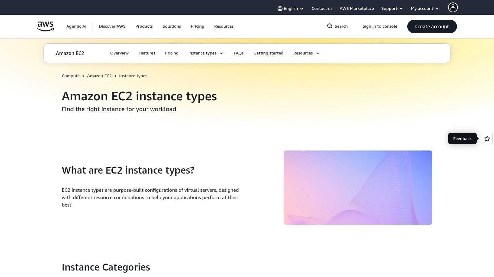 Screenshot from https://aws.amazon.com/ec2/instance-types/